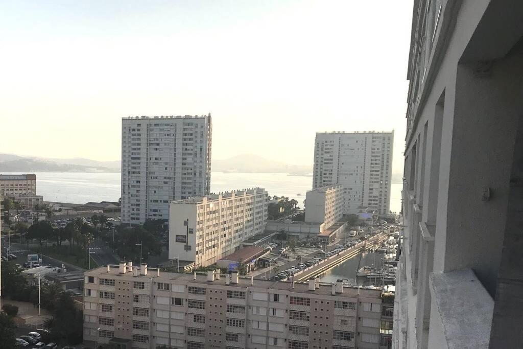 Bel Appartement T3 Mourillon A 5 Min Des Plages - Vue Mer ツーロン エクステリア 写真
